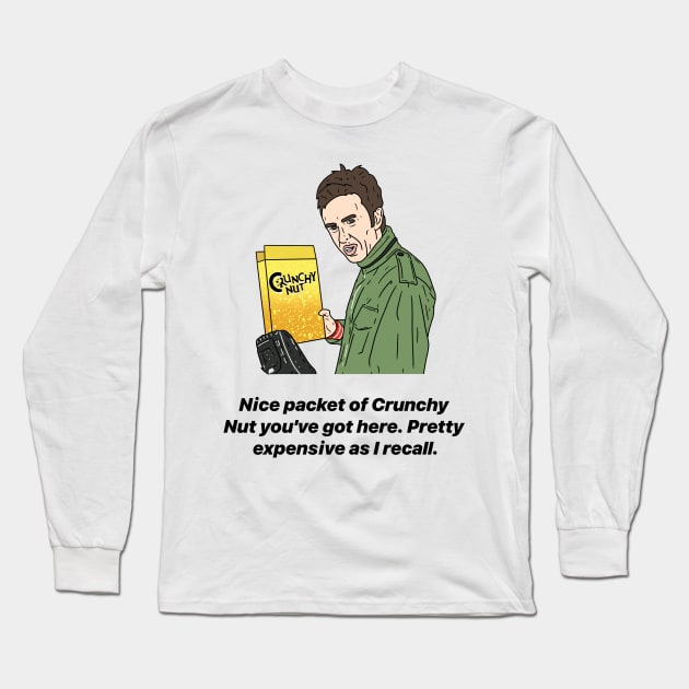 SUPER HANS | CRUNCHY NUT Long Sleeve T-Shirt by tommytyrer